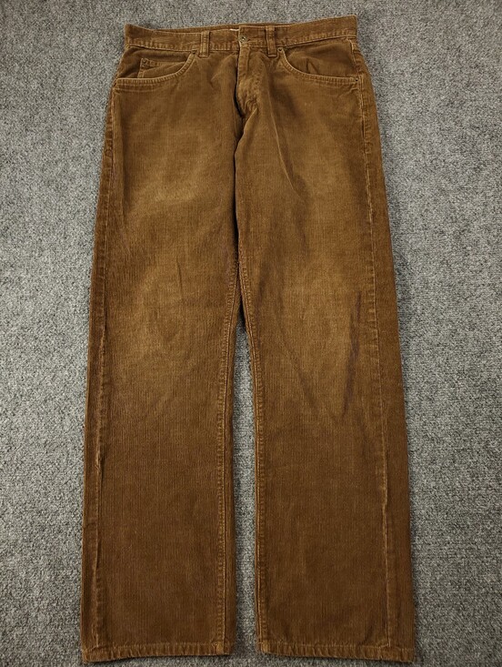 J. Crew Other - J Crew Corduroy Pants Mens 30x30 Straight Leg Brown Cotton Y2K Academia